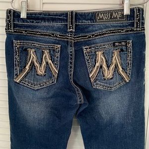 Miss Me The M Series Skinny High Waist Distressed Jeans